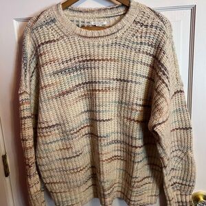 American Eagle Outfitters Multicolor Crewneck Sweater